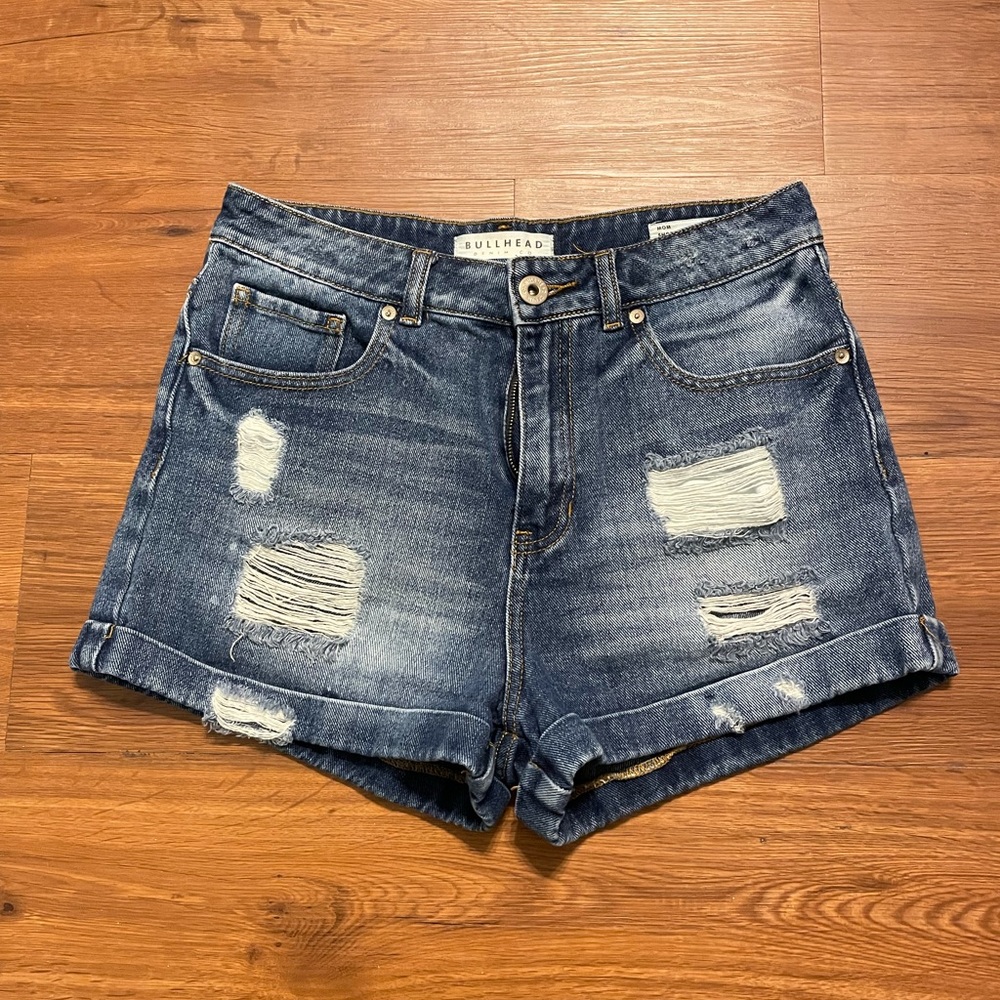 PacSun Bullhead Denim Mom Jean Shorts